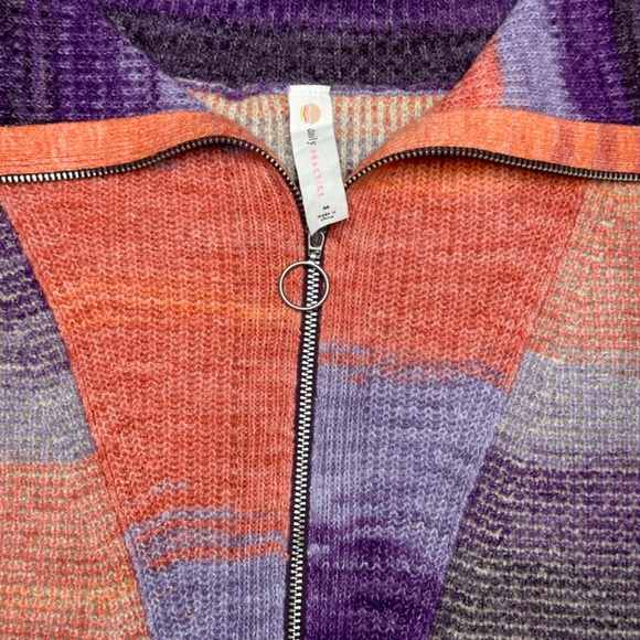 Daily Practice x Anthropologie Franconia Strip Tunic Sweater Dress Size M - Picture 3 of 7